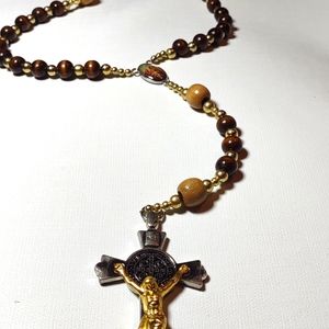 Wooden rosary